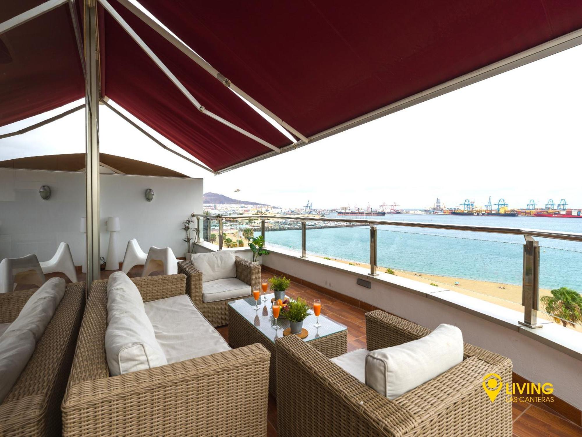 Living Las Canteras Homes - Penthouse Free Parking Лас Палмас де Гран Канария Екстериор снимка